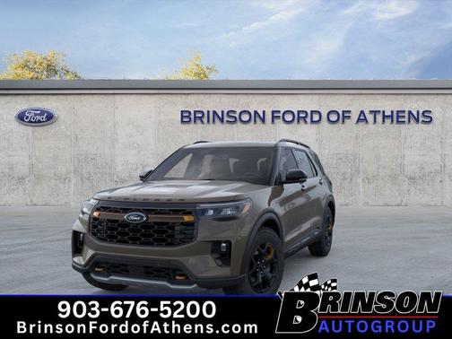 Gray 2026 Ford Explorer Tremor