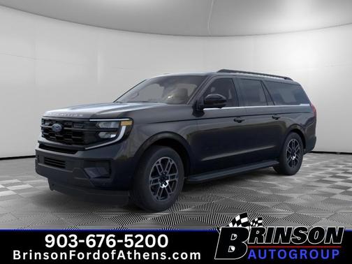 Agate Black Metallic 2025 Ford Expedition Max Active