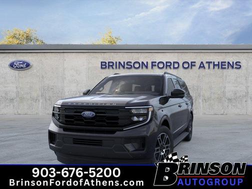 Agate Black Metallic 2025 Ford Expedition Max Active