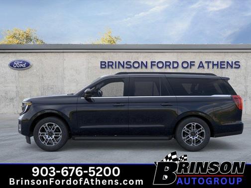 Agate Black Metallic 2025 Ford Expedition Max Active