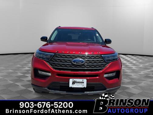 Red Metallic 2023 Ford Explorer XLT