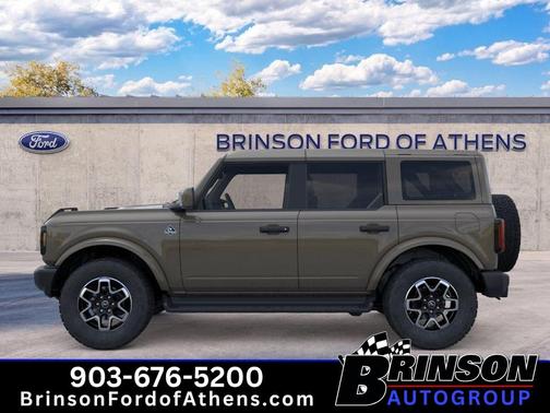 Gray 2026 Ford Bronco Outer Banks