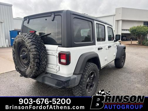 Bright White Clearcoat 2019 Jeep Wrangler Unlimited Sport