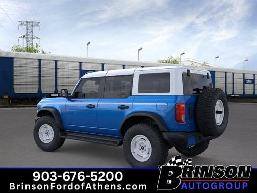 Velocity Blue Metallic 2026 Ford Bronco Heritage Edition