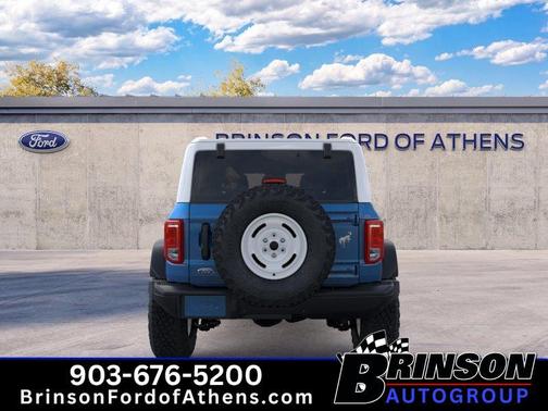 Velocity Blue Metallic 2026 Ford Bronco Heritage Edition