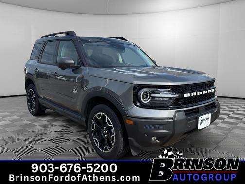 Carbonized Gray Metallic 2025 Ford Bronco Sport Outer Banks