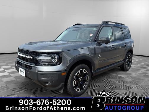 Carbonized Gray Metallic 2025 Ford Bronco Sport Outer Banks