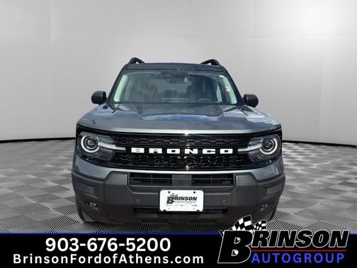 Carbonized Gray Metallic 2025 Ford Bronco Sport Outer Banks