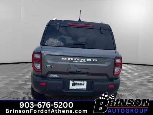 Carbonized Gray Metallic 2025 Ford Bronco Sport Outer Banks