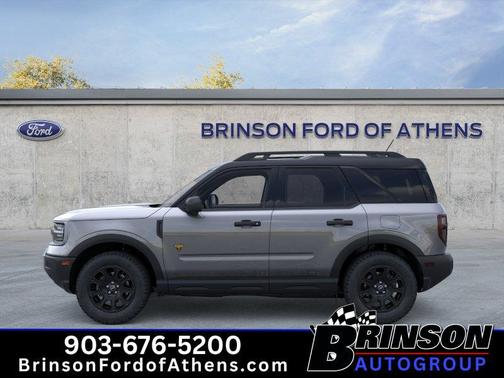 Carbonized Gray Metallic 2026 Ford Bronco Sport Badlands