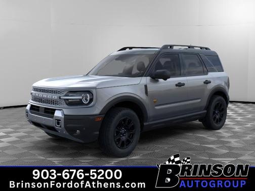 Carbonized Gray Metallic 2026 Ford Bronco Sport Badlands