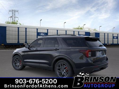 Agate Black Metallic 2026 Ford Explorer ST-Line