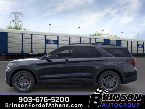 Agate Black Metallic 2026 Ford Explorer ST-Line