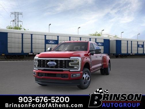 Ruby Red Metallic Tinted Clearcoat 2026 Ford F-350 Platinum