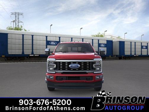 Ruby Red Metallic Tinted Clearcoat 2026 Ford F-350 Platinum