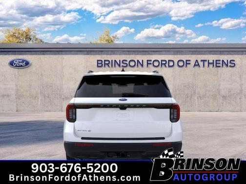 Star White 2026 Ford Explorer Active