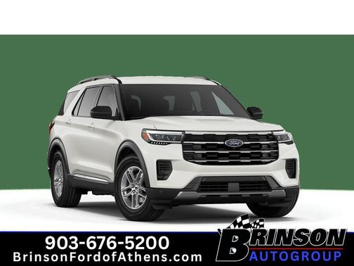 Star White 2026 Ford Explorer Active