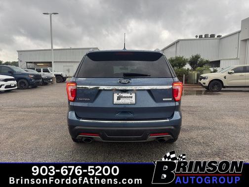 Blue Metallic 2019 Ford Explorer Limited