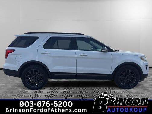 Oxford White 2018 Ford Explorer XLT
