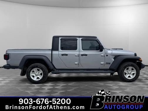 Billet Silver Metallic Clearcoat 2020 Jeep Gladiator Sport