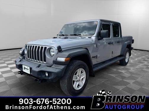 Billet Silver Metallic Clearcoat 2020 Jeep Gladiator Sport