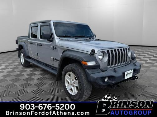 Billet Silver Metallic Clearcoat 2020 Jeep Gladiator Sport