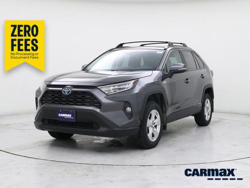 Gray 2019 Toyota RAV4 Hybrid XLE