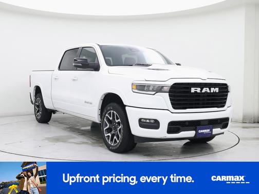 White 2025 RAM 1500 Laramie