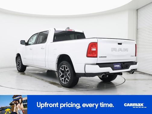 White 2025 RAM 1500 Laramie