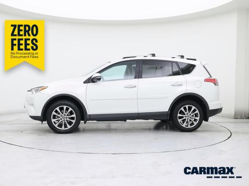 White 2016 Toyota RAV4 Limited