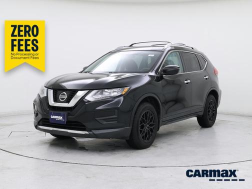 Black 2017 Nissan Rogue SV