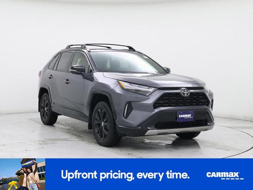 Gray 2025 Toyota RAV4 Hybrid XSE