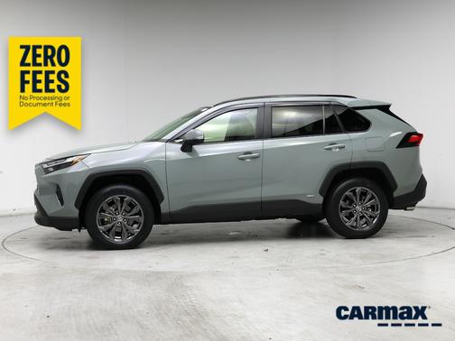 Gray 2023 Toyota RAV4 Hybrid XLE Premium
