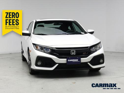 White 2019 Honda Civic SI