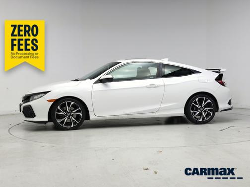 White 2019 Honda Civic SI