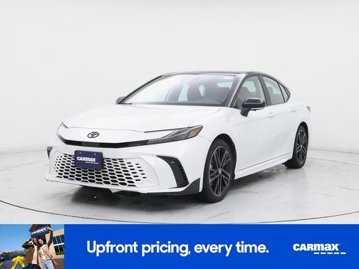 White 2025 Toyota Camry XSE