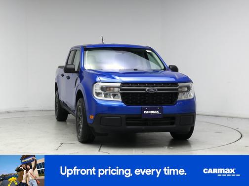Blue 2022 Ford Maverick XLT