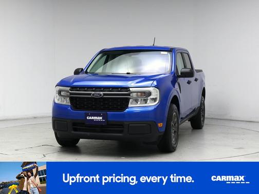 Blue 2022 Ford Maverick XLT