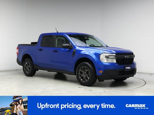 Blue 2022 Ford Maverick XLT
