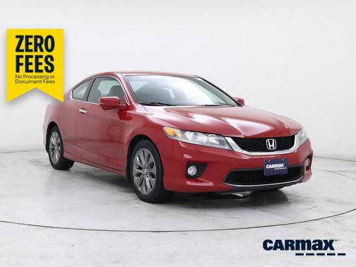 Red 2015 Honda Accord EX-L