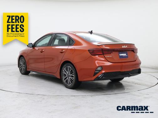 Orange 2022 Kia Forte GT-Line