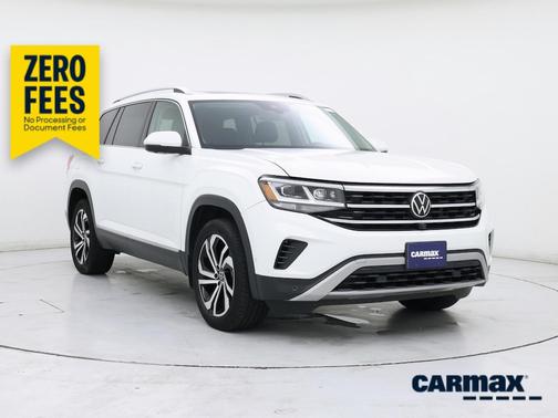White 2021 Volkswagen Atlas SEL Premium R-Line