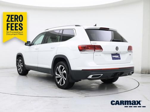 White 2021 Volkswagen Atlas SEL Premium R-Line