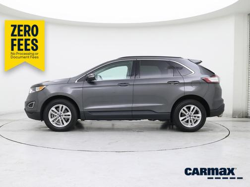 Gray 2018 Ford Edge SEL