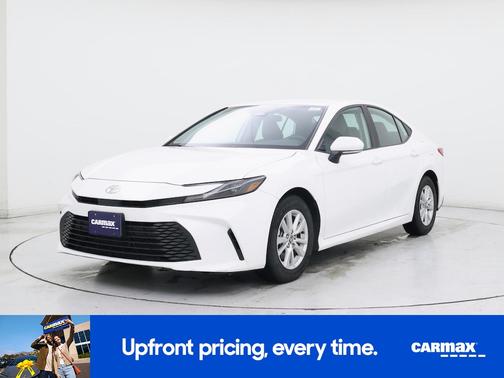 White 2025 Toyota Camry LE