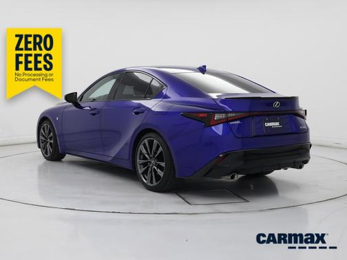 Blue 2025 Lexus IS 350 F-Sport