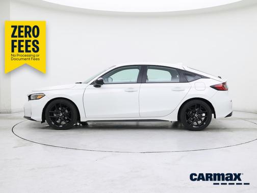 White 2025 Honda Civic Sport