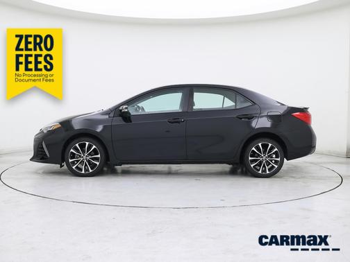 Black 2017 Toyota Corolla SE