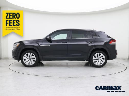 Black 2022 Volkswagen Atlas Cross Sport SE w/Tech