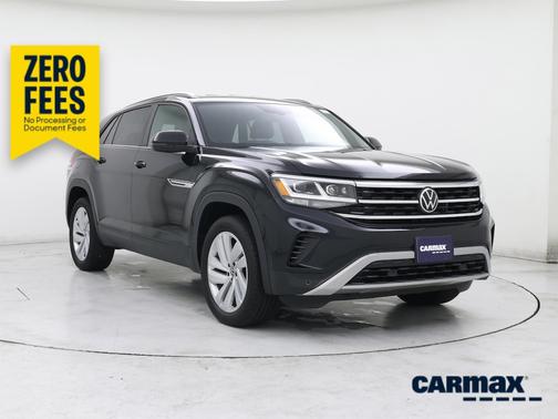 Black 2022 Volkswagen Atlas Cross Sport SE w/Tech